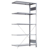 Schulte Lagertechnik Følgesektion Boltless lagerreol, rygkryds 2000x750x300 250 kg/hylde (billede 2)