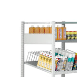 Schulte Lagertechnik Tværplade Boltless dybde 500 mm RAL 7035 – Boltless lagerreol (billede 2)
