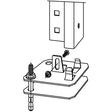 Schulte Lagertechnik Ankerbolt Boltless FBN 2 10/10 til fodplade – Boltless lagerreol