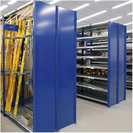 Schulte Lagertechnik Mellemgavl Boltless højde 1050 mm dybde 600 mm RAL 5010 – Boltless lagerreol