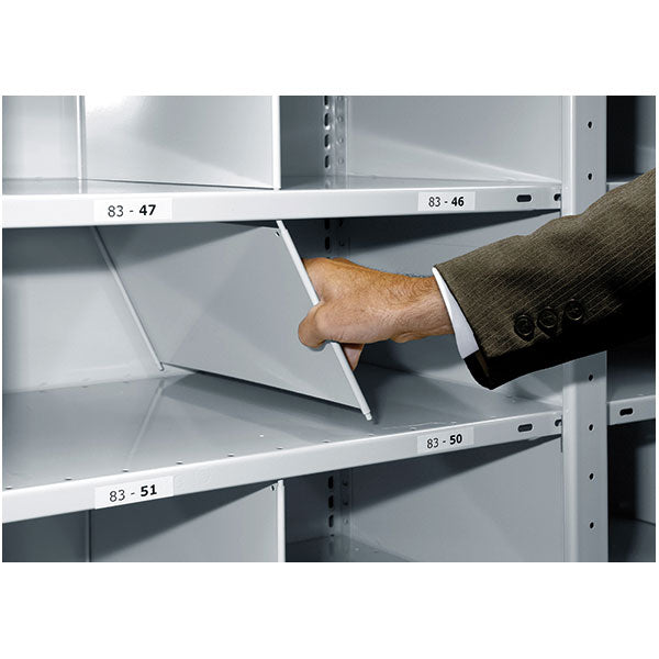 Schulte Lagertechnik Skilleplade Boltless 800 x 190 mm – Boltless lagerreol