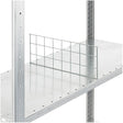 Schulte Lagertechnik Deleplade Boltless, gitter 500 x 140 mm for 250 kg hylde – Boltless lagerreol