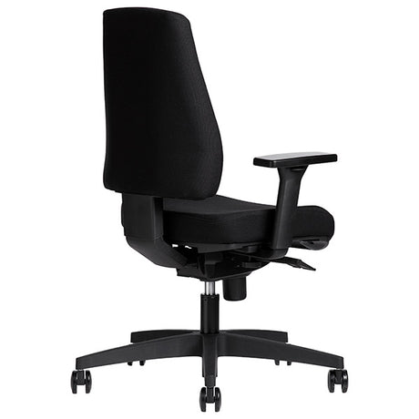 Kontorstol Operator, Sort med armlæn – image 3