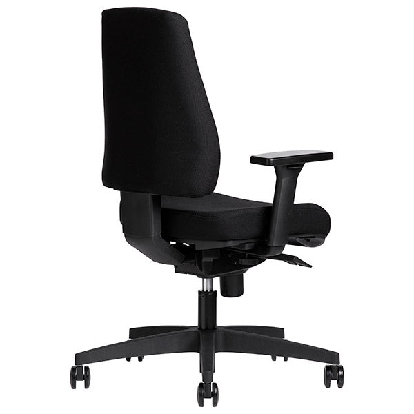 Kontorstol Operator, Sort med armlæn – image 7