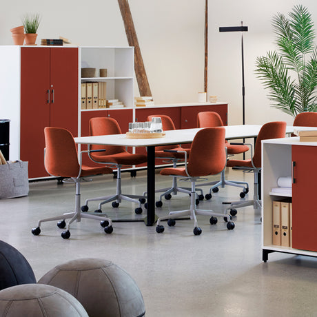 Konferencestol DNA Rustrød – image 6