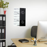 40 x 60 cm. Glas uge tavle Norsk – image 4