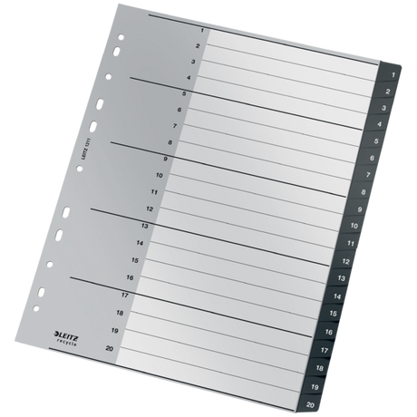 Register recycle PP A4 1-20 sort