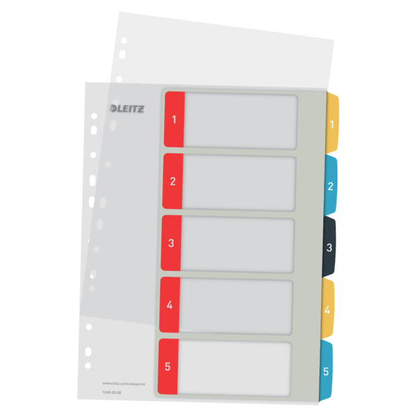 Register printbar PP A4+ 1-5 Cosy farver