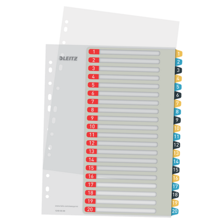 Register printbar PP A4+ 1-20 Cosy farver