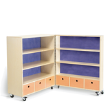 Mobil opbevaringsvogn Emil, birkefinér – image 1