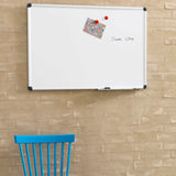 150 x 120 cm. Whiteboard med alu. ramme