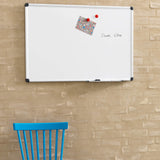 60 x 45 cm. Whiteboard med alu. ramme