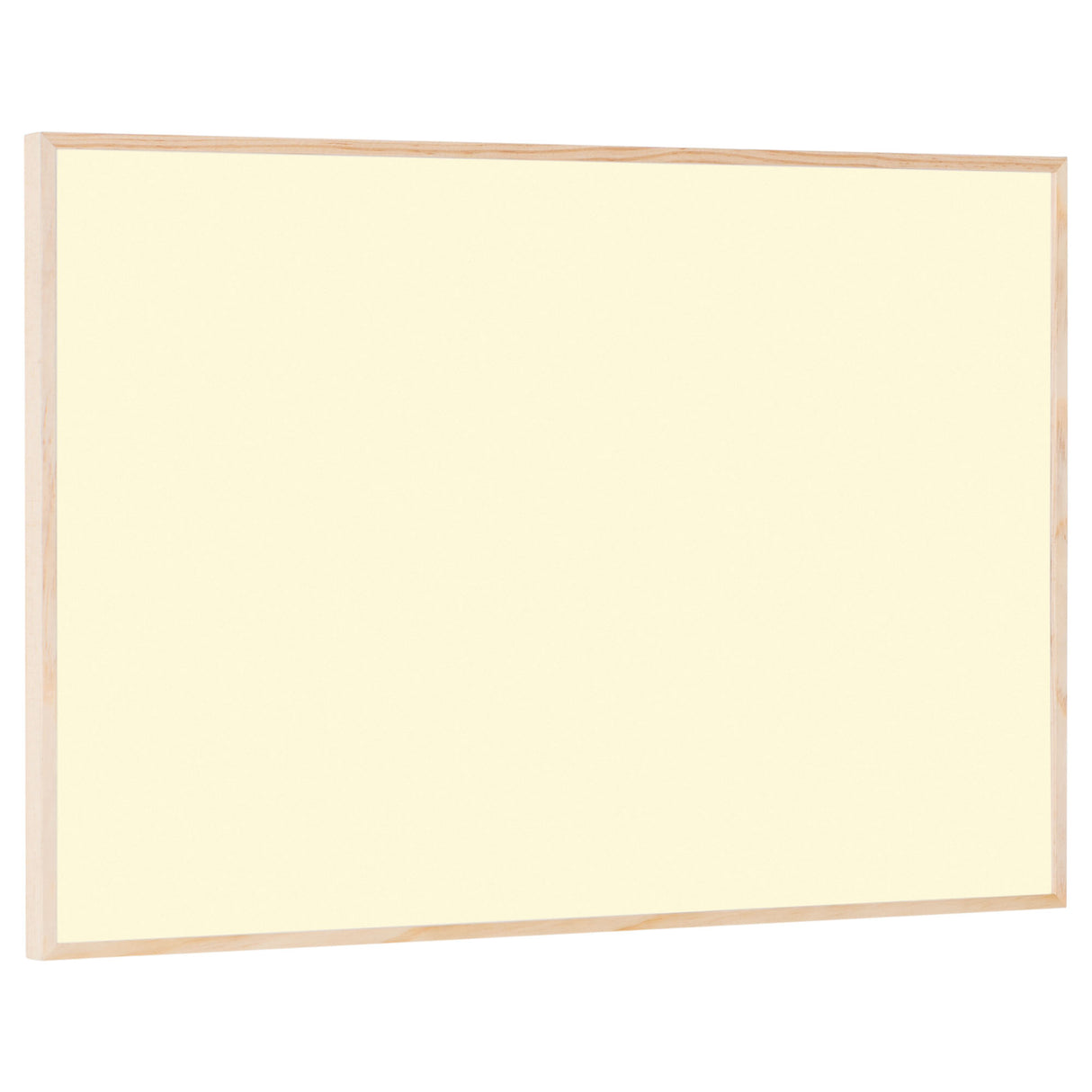 Naga A/S Whiteboard med træramme, Gul, 88,5 x 58,5 cm (billede 2)