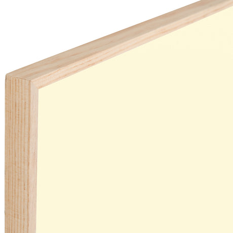 Naga A/S Whiteboard med træramme, Gul, 88,5 x 58,5 cm (billede 4)