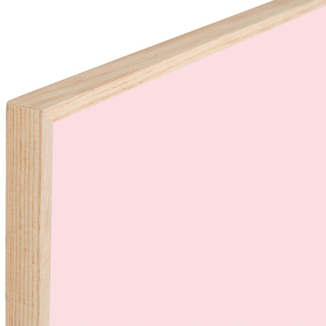 Naga A/S Whiteboard med træramme, Lyserød, 88,5 x 58,5 cm (billede 5)