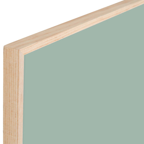 Naga A/S Whiteboard med træramme, Grøn, 88,5 x 58,5 cm (billede 5)