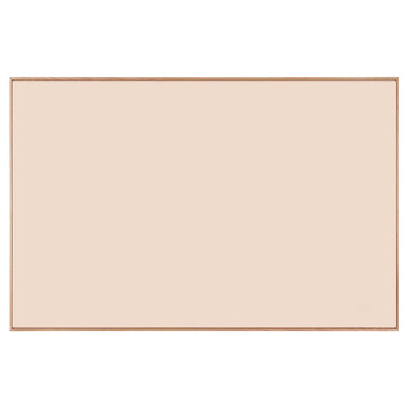 Naga A/S Whiteboard med massiv bøgetræsramme, Beige, 150 x 100 cm (billede 1)