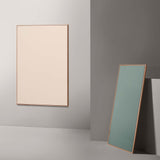 Naga A/S Whiteboard med massiv bøgetræsramme, Beige, 150 x 100 cm (billede 2)