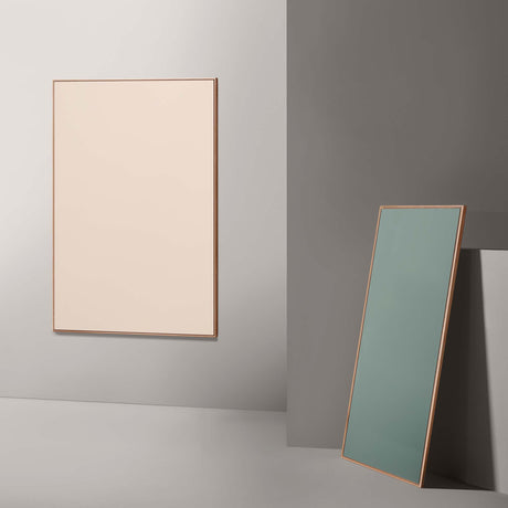 Naga A/S Whiteboard med massiv bøgetræsramme, Beige, 150 x 100 cm (billede 2)
