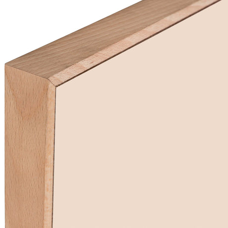 Naga A/S Whiteboard med massiv bøgetræsramme, Beige, 200 x 100 cm (billede 3)