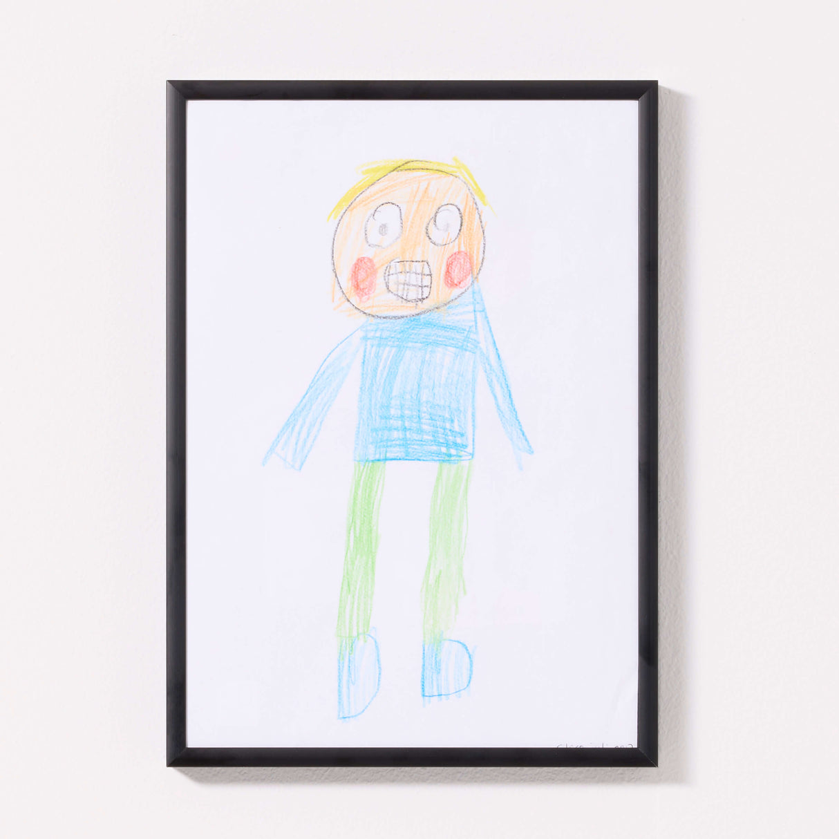 Ramme til tegninger, A4, sort – image 1