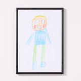 Ramme til tegninger, A4, sort – image 1