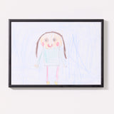 Ramme til tegninger, A4, sort – image 3