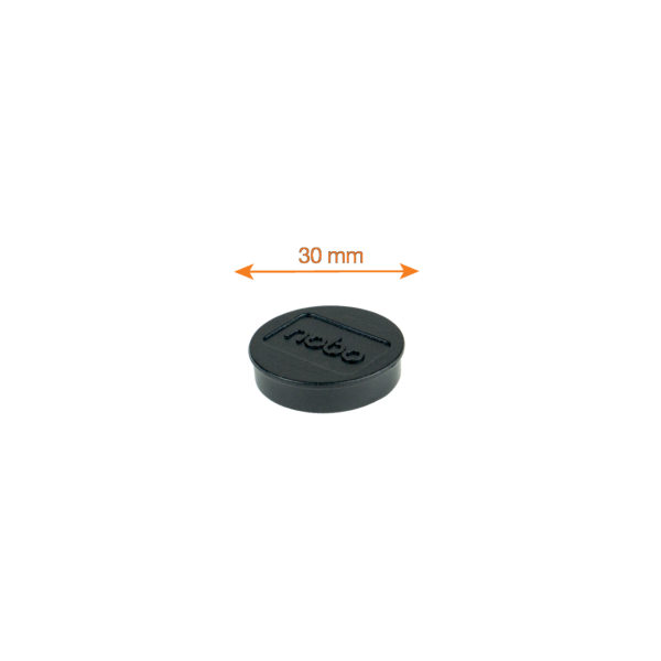Magneter t/WB 30mm sort (4)