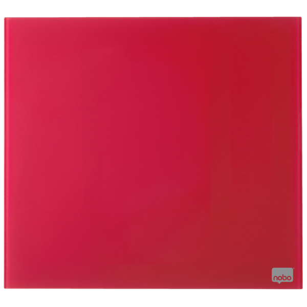 Glastavle Diamond 30x30cm detailpak rød
