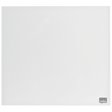 Glastavle Diamond 45x45cm detailpak hvid