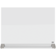 Skrivebordstavle glas 58x44cm hvid