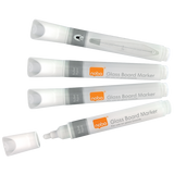 WB Marker t/glastavle rund 3mm hvid (4)