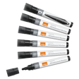 WB Marker LiquidInk rund 3mm sort (10)