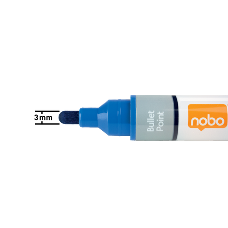 WB Marker LiquidInk rund 3mm blå (10)