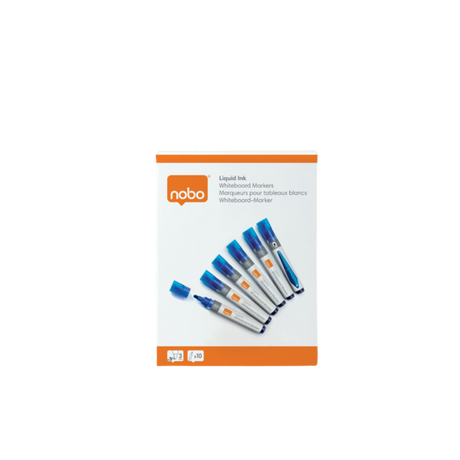 WB Marker LiquidInk rund 3mm blå (10)