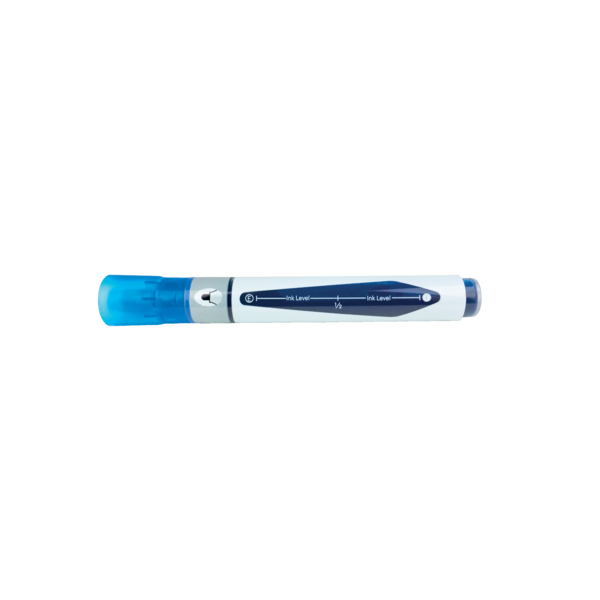 WB Marker LiquidInk rund 3mm blå (10)