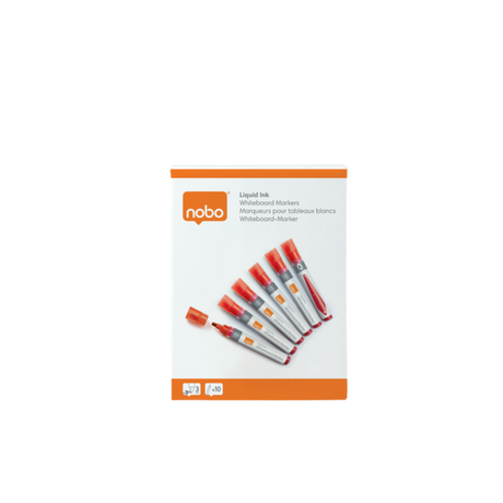 WB Marker LiquidInk rund 3mm rød (10)