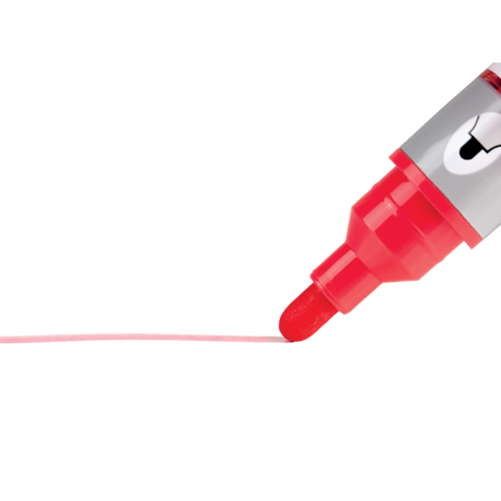 WB Marker LiquidInk rund 3mm rød (10)