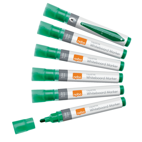 WB Marker LiquidInk rund 3mm grøn (10)