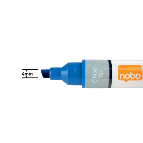 WB Marker LiquidInk skrå 4mm blå (10)