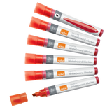 WB Marker LiquidInk skrå 4mm rød (10)