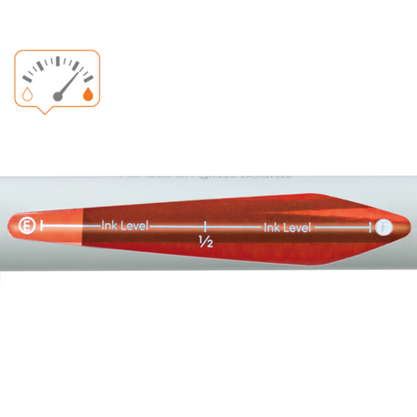 WB Marker LiquidInk skrå 4mm rød (10)
