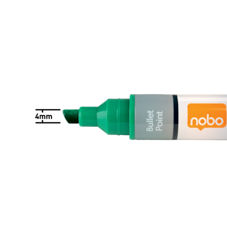 WB Marker LiquidInk skrå 4mm grøn (10)