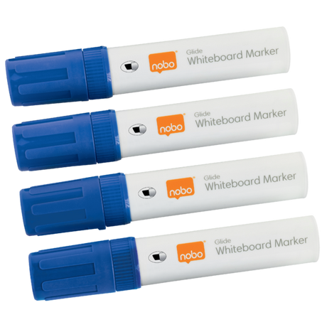 WB Marker Glide Jumbo skrå 10mm blå (4)