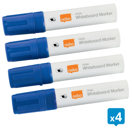 WB Marker Glide Jumbo skrå 10mm blå (4)