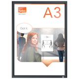 Skifteramme Impression Pro grafit A3