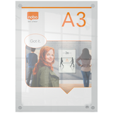 Akryl skilt t/montering Premium Plus A3