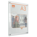 Akryl skilt t/montering Premium Plus A3