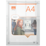 Akryl skilt t/montering Premium Plus A4