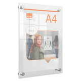 Akryl skilt t/montering Premium Plus A4